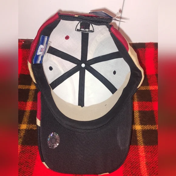 NFL Equipment Reebok San Francisco 49ers Embroidered On Field Hat New With Tag